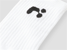 Name It strømper hvid med logo 5-pak